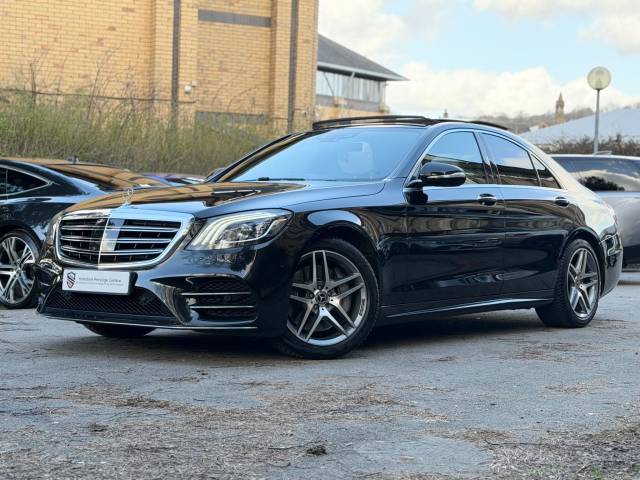 Mercedes-Benz S Class 2.9 S350d AMG Line Premium Plus 4dr 9G-Tronic Saloon Diesel BLACK
