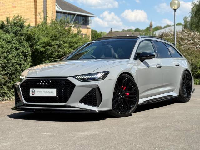 Audi RS6 Avant 4.0 TFSI V8 Carbon Black Tiptronic quattro Euro 6 (s/s) 5dr Estate Petrol Grey